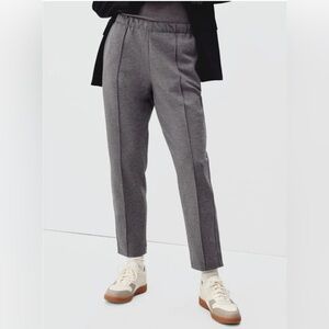 Everlane Dream Pant Womens Large Heather Charcoal Pull On Stretch Minimalist